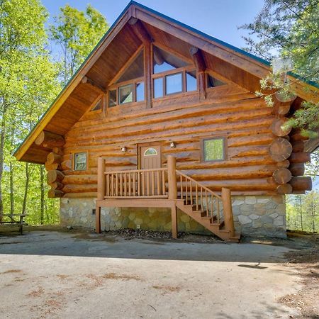 Smoky Mountain Vacation Rental Cabin With Hot Tub! 蓋特林堡 外观 照片